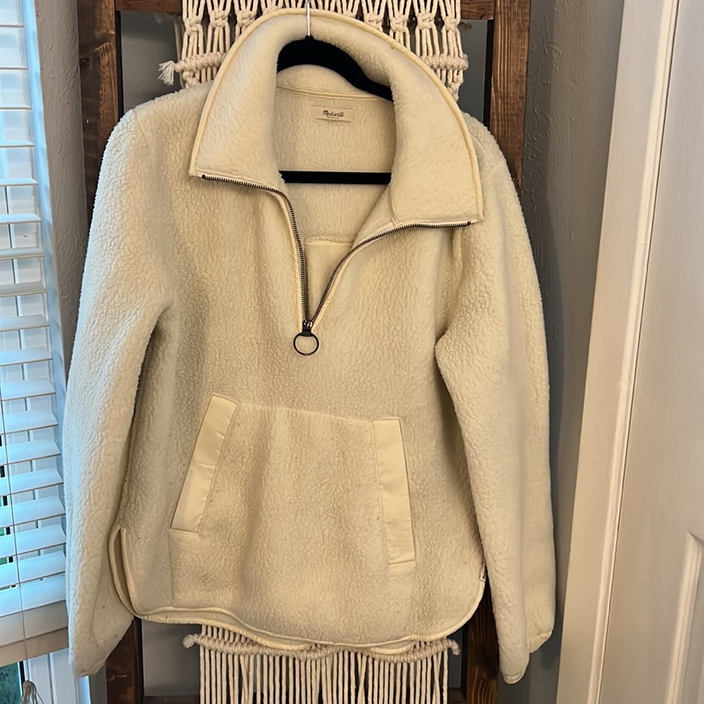 Madewell fluffy sweater